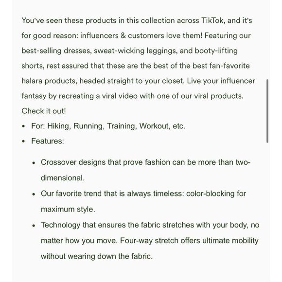 Halara Softlyzero Crossover Color Block Leggings-UPF50+ Black Size XS 7/8 Length - Picture 10 of 12